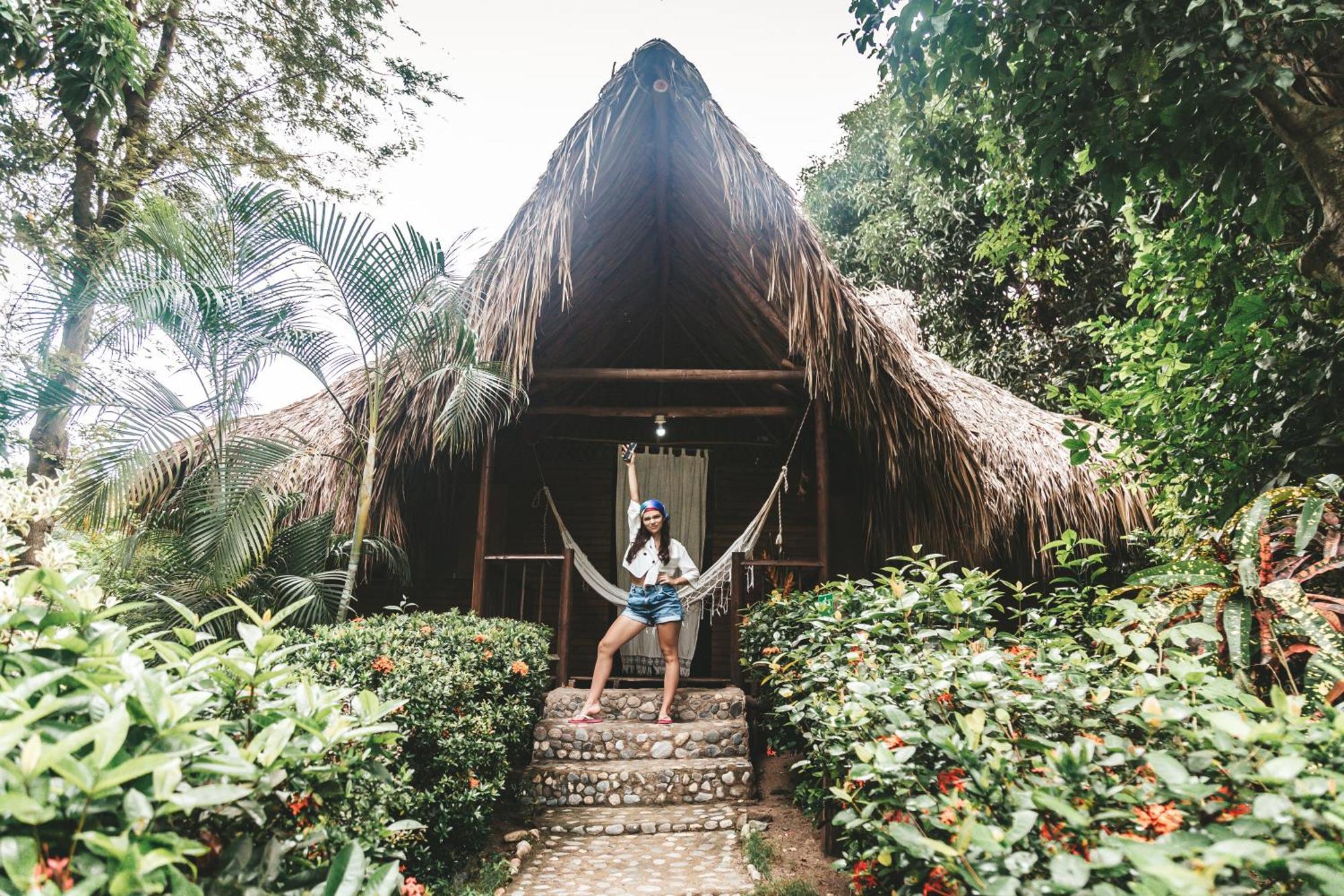 Cabana Wiwa Tayrona Los Naranjos Exteriör bild